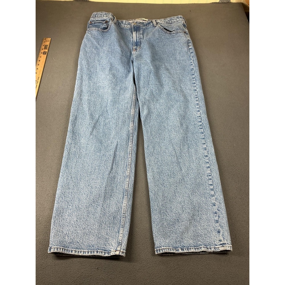 Abercrombie & Fitch Jeans Womens 18 Blue Mom High Rise Relaxed 31.5 Inseam